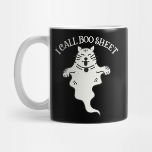 I Call Boo Sheet Mug